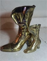 Brass boots