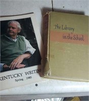 Kentucky writing & the Library in school books