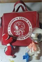 Snoopy Astro bag & snoopy astronaut