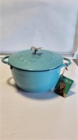 NEW PIONEER WOMAN ENAMELED CAST IRON