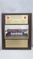 Browns Wall Plaque
