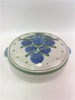 M. A. Hadley blueberry covered casserole dish