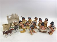 Gregory Perillo's Sagebrush Kids figurines set of