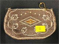 Vintage Czech beaded purse