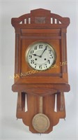 Antique Gustav Rose German wall clock - no key