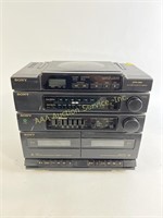 Sony CFD-460 CD radio cassette-recorder,tested,