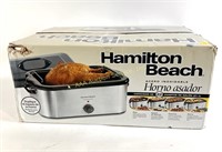Hamilton Beach stainless steel toaster oven, 22