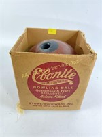 Vintage Ebonite bowling ball