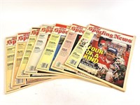Seven issues of The Sporting News from 1991