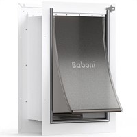 Baboni Pet Door for Wall, Steel Frame