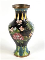 Antique Chinese cloisonné vase, slightly damaged