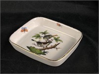 Herend porcelain Rothschild Bird dish