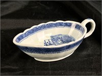 Antique Chinese blue & white Canton export