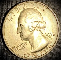 SILVER 1976 S Uncirculated Bicentennial Quarter