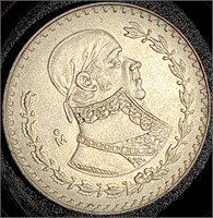 1959 Large Silver Peso