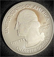 2019 SILVER Proof War In The Pacific Quarter