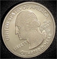 2019 SILVER Proof Lowell Quarter