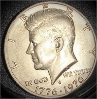 1976 S Uncirculated SILVER Kennedy Half