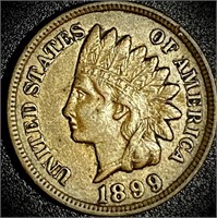 1899 Full Liberty Indian Head Cent