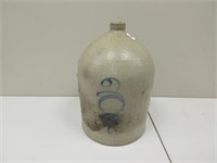 3 gallon Stoneware Jug w/ blue