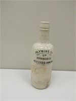 Antique Stoneware Plynine Ammonia Bottle
