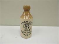 Antique Drew & Co. Stoneware Bottle
