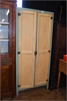 Painted 1930's Kitchen Cabinet Oxford Mfg Cabinet