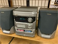 AIWA CX-NA115 FM/AM/CD/Cassette Stereo