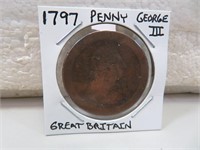1797 Great Britain Penny George III