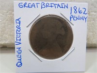 1862 Great Britain Penny