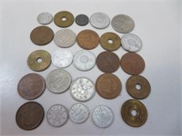25 Japan Coins (1922 & up)