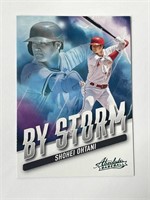 2022 Absolute Shohei Ohtani GREEN By Storm Insert