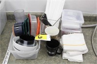 Kitchen Items - cups, straws, etc