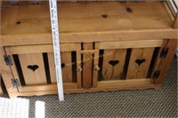 Wooden shelf & cabinet