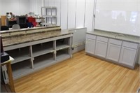 3 Sections cupboard & counter top
