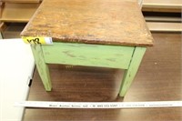 antique stand with drawer