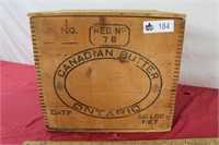 Wooden Butter Box