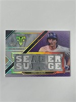 2021 Triple Threads Corey Seager Jersey Card #/27
