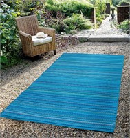 9 x 12ft  Outdoor Rug Waterproof, Fade Resistant