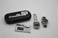 Casio Calculator Watch & Bondi Watch