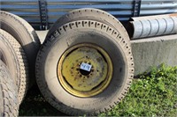 2 10.00-20 wagon tires and rims