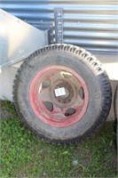 8.25-20 truck tire and rim