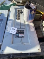 Siemens panel box w/ breakers