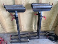 4 ADJUSTABLE ROLLER JACKS