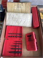 SCREW EXTRACTOR SETS AND COTTER KEY SET