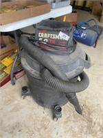 CRAFTSMAN 5 HP DRY AND WET VAC