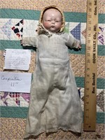 "1914" 11"  Horsman EI CO. Composition doll