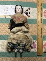 13” old China doll