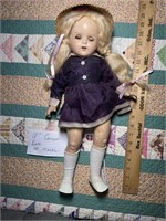 18 inch composition doll old