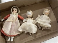 Bisque baby dolls old